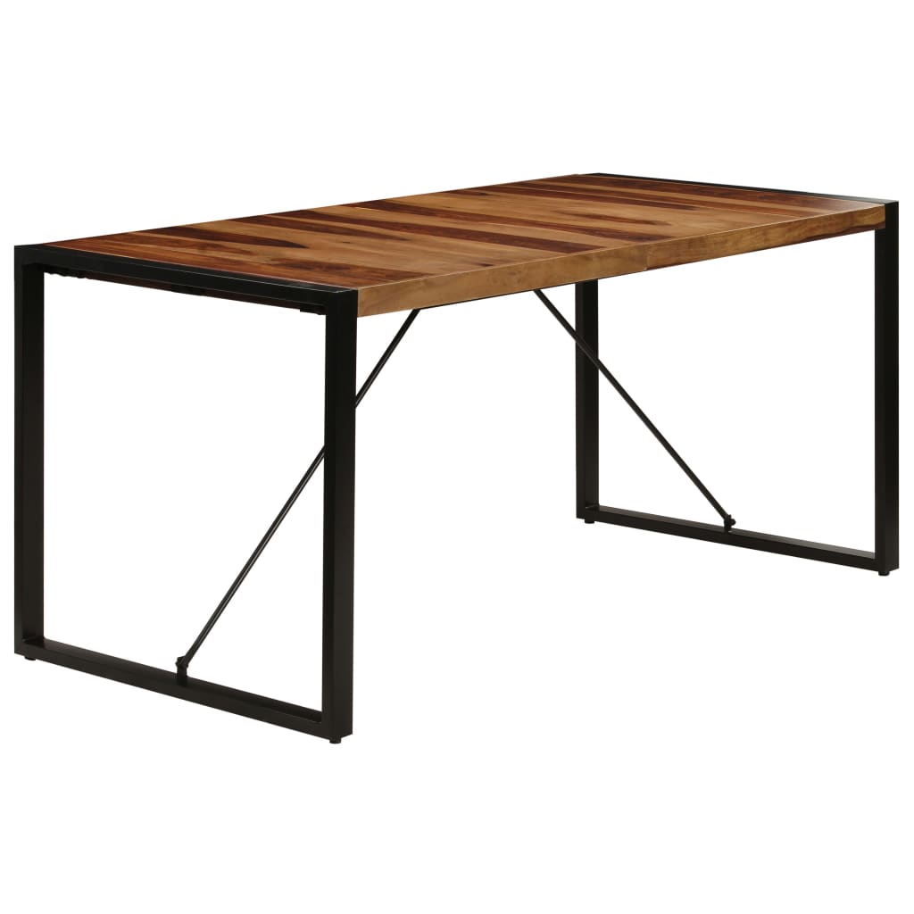 Masa de bucatarie, vidaXL, Lemn palisandru, 160x80x75 cm, Maro