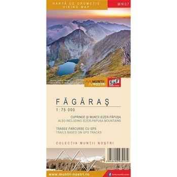 Harta de drumetie- Fagaras Harta de drumetie- Fagaras