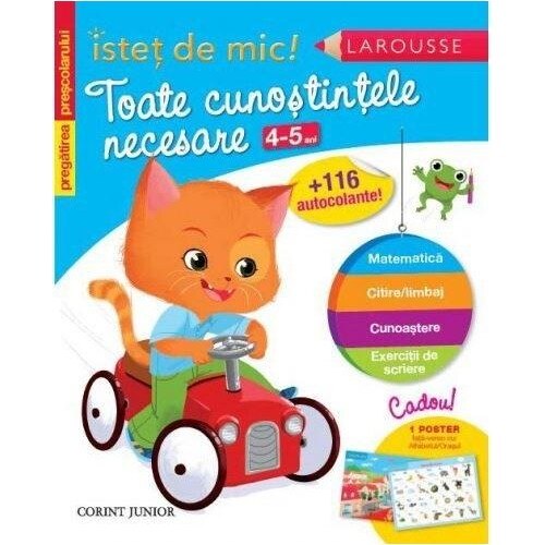 Istet De Mic! Pregatirea Prescolarului. Toate Cunostintele Necesare 4-5 Ani, Guy Blandino