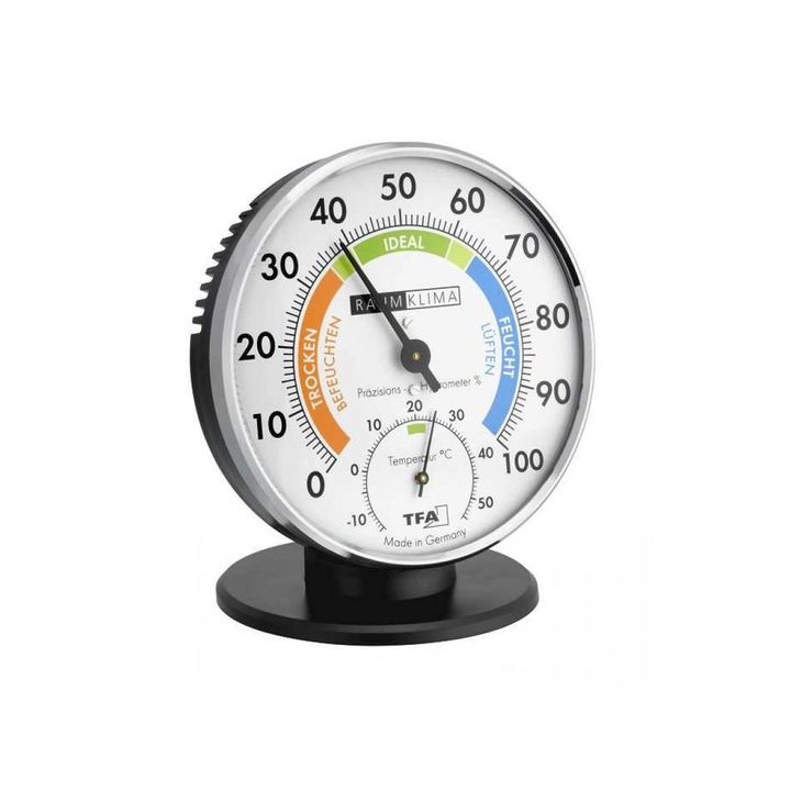Termometru si Higrometru clasic de precizie TFA 45.2033
