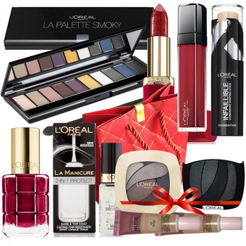 Set L'oreal Paris All is Bright and Silk + Box Loreal Nude Obsession Mini Wonder Precious Set L'oreal Paris All is Bright and Silk + Box Loreal Nude Obsession Mini Wonder Precious