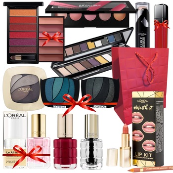 Set L'oreal Paris Ten Ways to Shine + Box Loreal Nude Obsession Mini Wonder Precious 15 piese Set L'oreal Paris Ten Ways to Shine + Box Loreal Nude Obsession Mini Wonder Precious 15 piese