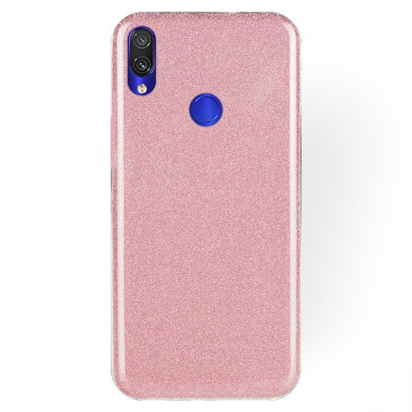Husa Xiaomi Redmi Note 7 / Note 7 Pro Glitter Pink
