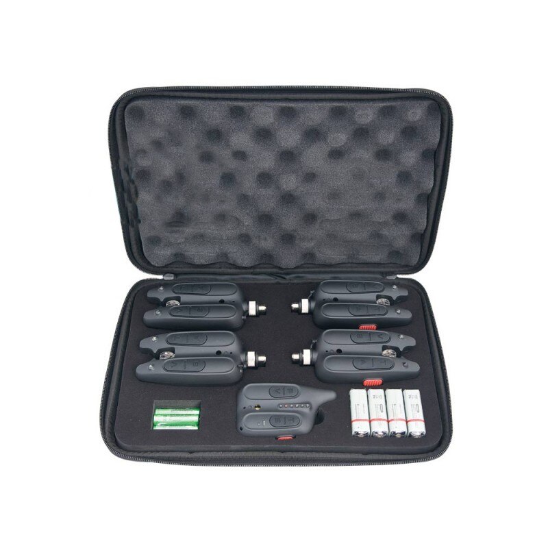 Set Avertizoare Wireless si Receptor Baracuda RF1118 4 bucati