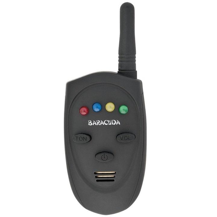 Baracuda HX-4000A vezeték nélküli kapásjelző szett, 4 db + vevő, fekete