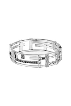 Karl Lagerfeld, Bratara decorata cu cristale , Argintiu Karl Lagerfeld, Bratara decorata cu cristale , Argintiu