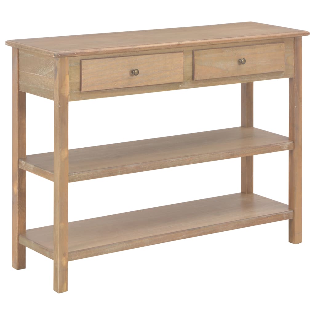 Comoda cu sertare, vidaXL, MDF, 110 x 35 x 80 cm, Maro