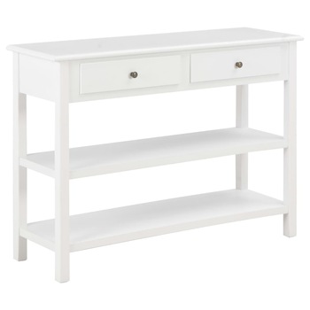 Comoda cu sertare, vidaXL, MDF, 110 x 35 x 80 cm, Alb Comoda cu sertare, vidaXL, MDF, 110 x 35 x 80 cm, Alb
