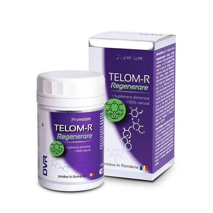 Хранителна добавка, DVR Pharm, TELOM-R REGENERATION, 120 cps