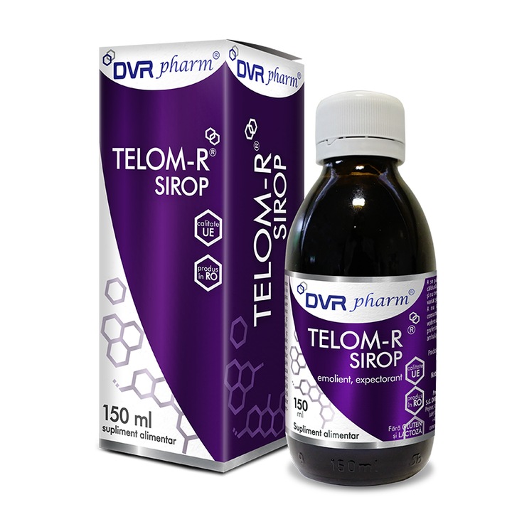 DVR PHARM, Telom-R Sirop pentru Adulti 150ml