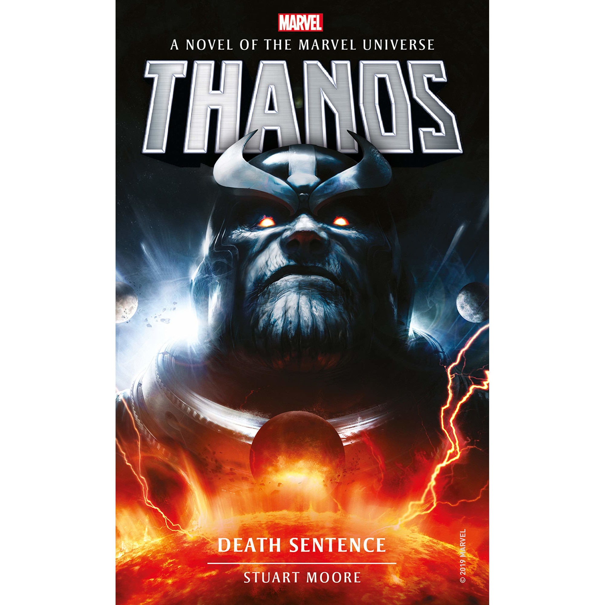 Marvel novels - Thanos: Death Sentence - Stuart Moore, ed 2019