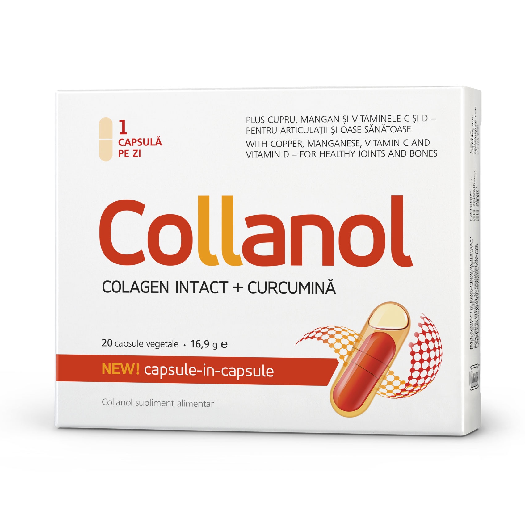 Colafast Colagen Rapid pentru articulații, tendoane și ligamente 2+1 CADOU, 90 capsule
