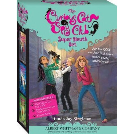 The Curious Cat Spy Club Boxed Set #1-3, Linda Joy Singleton (Author)