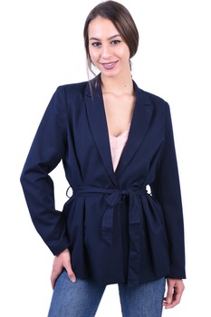Sacou dama Night Sky, Bleumarin inchis, Vero Moda, Marimea M 38 EU Sacou dama Night Sky, Bleumarin inchis, Vero Moda, Marimea M 38 EU