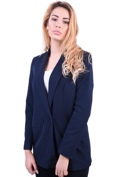 Sacou dama Night Bleu, Bleumarin inchis, Vero Moda, Marimea M 38 EU Sacou dama Night Bleu, Bleumarin inchis, Vero Moda, Marimea M 38 EU