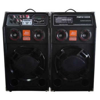 Set 2 Boxe Profesionale Active Smart Gadget 284, 600W, Functie Bluetooth, SD Card, USB, Jocuri de lumini, Amplificator si Egalizator Set 2 Boxe Profesionale Active Smart Gadget 284, 600W, Functie Bluetooth, SD Card, USB, Jocuri de lumini, Amplificator si Egalizator