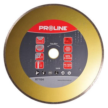 Disc diamantat continuu super dur Proline, 125 mm Disc diamantat continuu super dur Proline, 125 mm