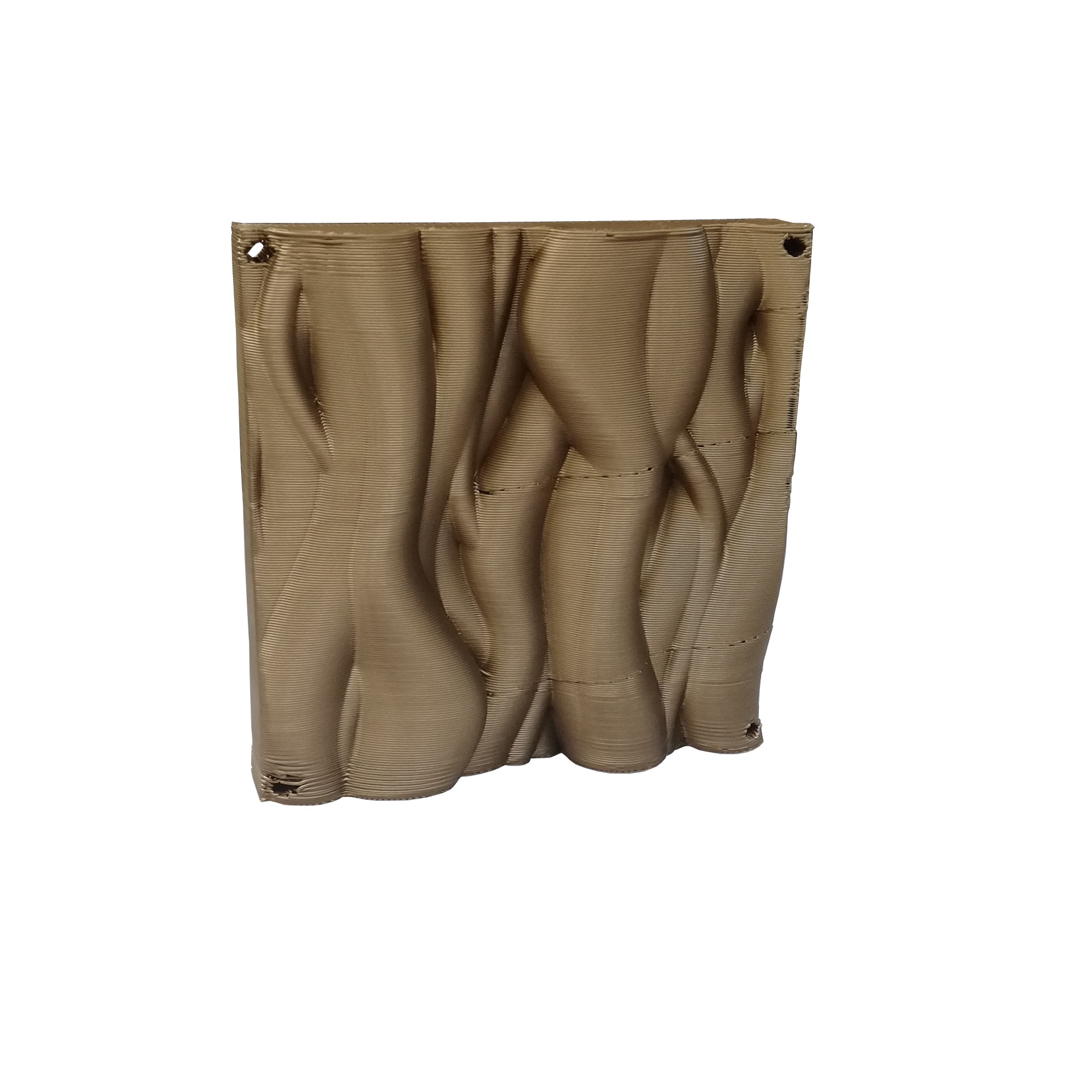 Element decorativ pentru perete cu forma organica