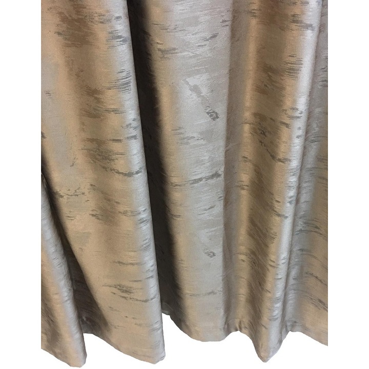 Комплект завеси "Carrara Hazelnut" 400X245X2 с подплата от Liz Line - DP784