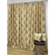 Set draperii semiopace, 200X245cmX2buc culoare bej safari, colectia "Barocco - Drops by Liz Line", cu rejansa - DP802