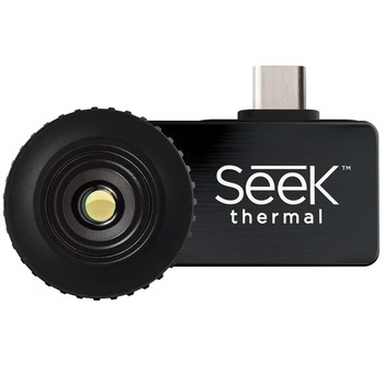 Camera cu termoviziune Seek Thermal Compact, 9 Hz, compatibila Android (mufa USB Type-C) Camera cu termoviziune Seek Thermal Compact, 9 Hz, compatibila Android (mufa USB Type-C)