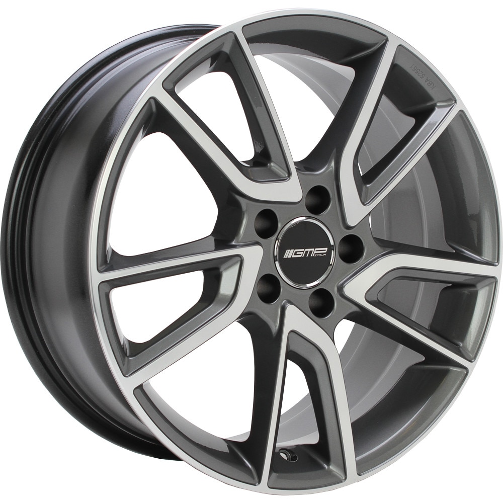 Janta aliaj GMP HUNTER Anthracite polished 8x18 5112 ET45