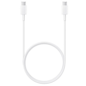 Cablu de date Samsung, USB Type C, 3A, 1m, White Cablu de date Samsung, USB Type C, 3A, 1m, White