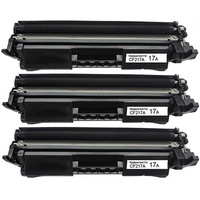 cf217a chip inclus set de 3 buc cartus toner agt media compatibil cu hp cf217a nr 17a 3 x 2000pagini pentru hp laserjet pro mfp m102a pro mfp m102w pro mfp m130a pro mfp m130fn pro mfp m130fw pro mfp m130nw imagen 59_0_
0