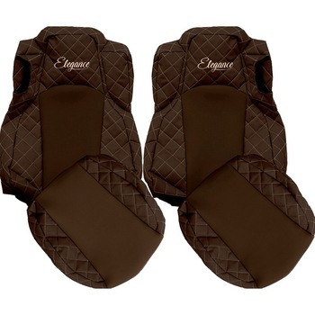 Huse scaun Mercedes Actros MP4 pentru scaune cu ventilatie 2011-2019, maro Huse scaun Mercedes Actros MP4 pentru scaune cu ventilatie 2011-2019, maro