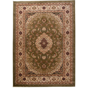 Covor Yesemek Short Pile Traditional Ornament Chemex 6956D verde 200x300 Covor Yesemek Short Pile Traditional Ornament Chemex 6956D verde 200x300
