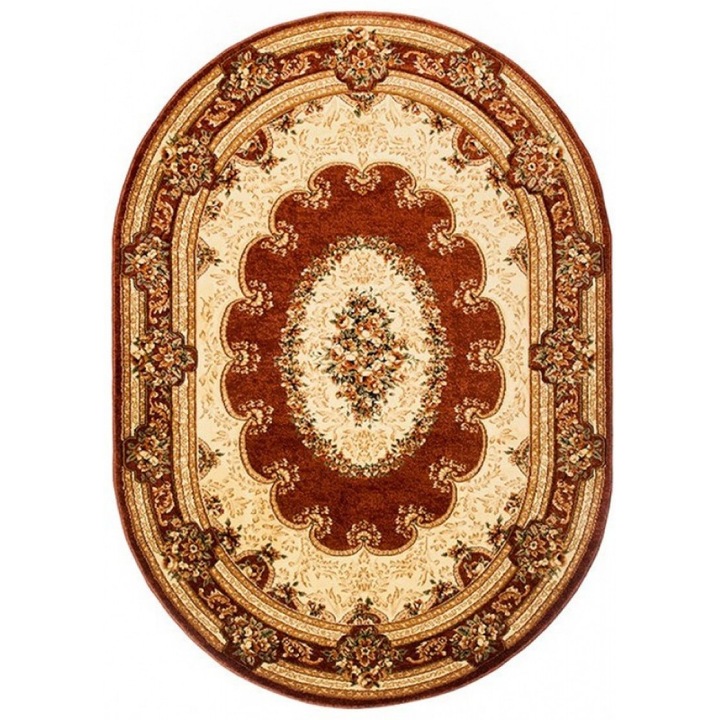 Covor Yesemek Ov Shaggy Chemex 5889A maro 200x300