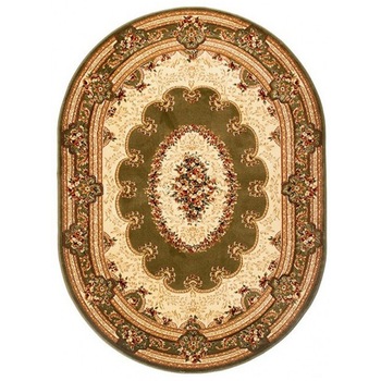 Covor Yesemek Ov Shaggy Chemex 5889A verde 200x300 Covor Yesemek Ov Shaggy Chemex 5889A verde 200x300