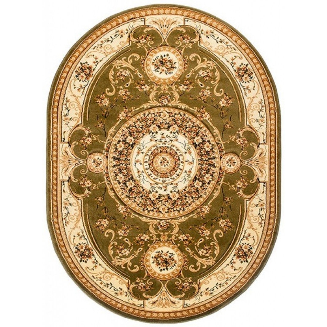 Covor Yesemek Ov Shaggy Chemex 6548A verde 200x300