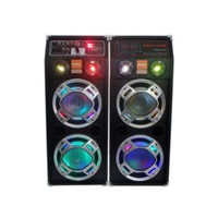 boxe cu statie active profesionale  conectivitate prin functia bluetooth  port usb  sd card radio fm  jocuri de lumini  negru imagen 20_0_
0