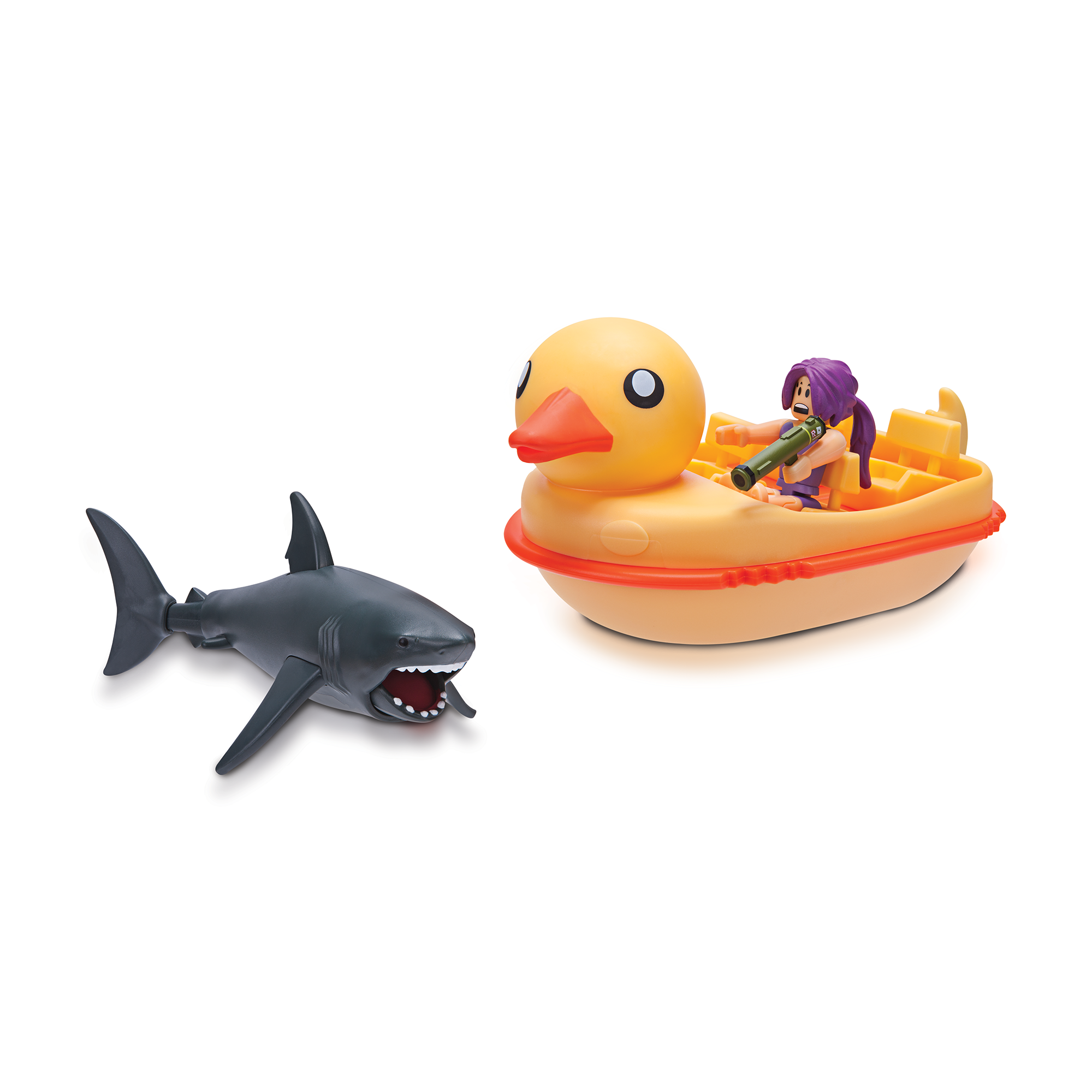 Sharkbite ducky boat store toy