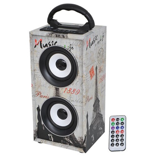 Boxa portabila LTC, USB, Bluetooth, Card SD, Radio FM, AUX