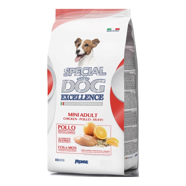 Hrana uscata pentru caini Special Dog Excellence, Pui, 800 g
