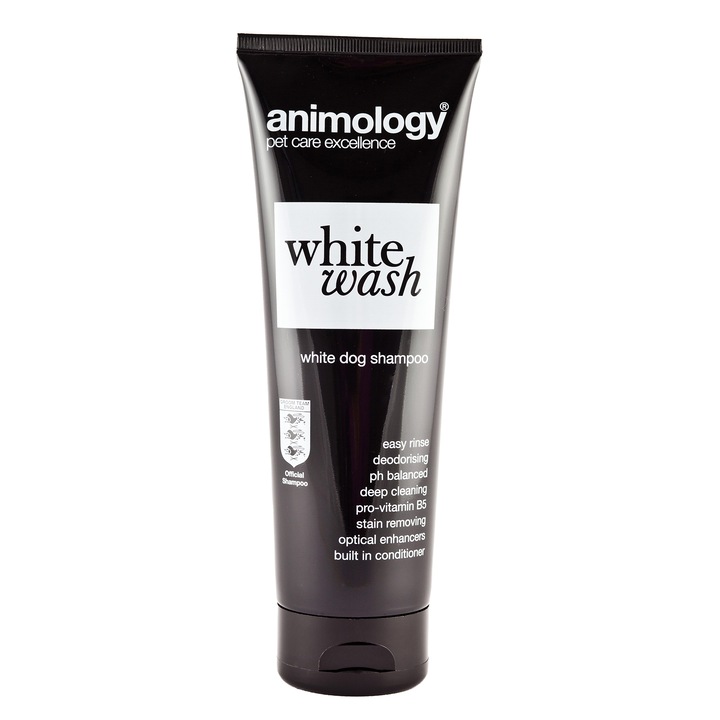 Sampon pentru caini Animology, White Wash, 250 ml