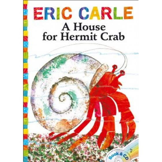 A House for Hermit Crab [With CD (Audio)], Eric Carle (Author)