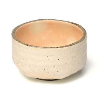 Bol japonez Matcha (Chawan) alb Bol japonez Matcha (Chawan) alb