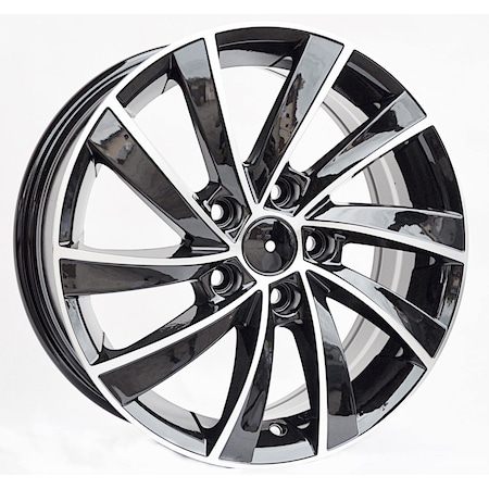 Set 4 jante aliaj 523 MB PDW, 6.5 x 16 inch, 5x112, ET42, Argintiu/Negru
