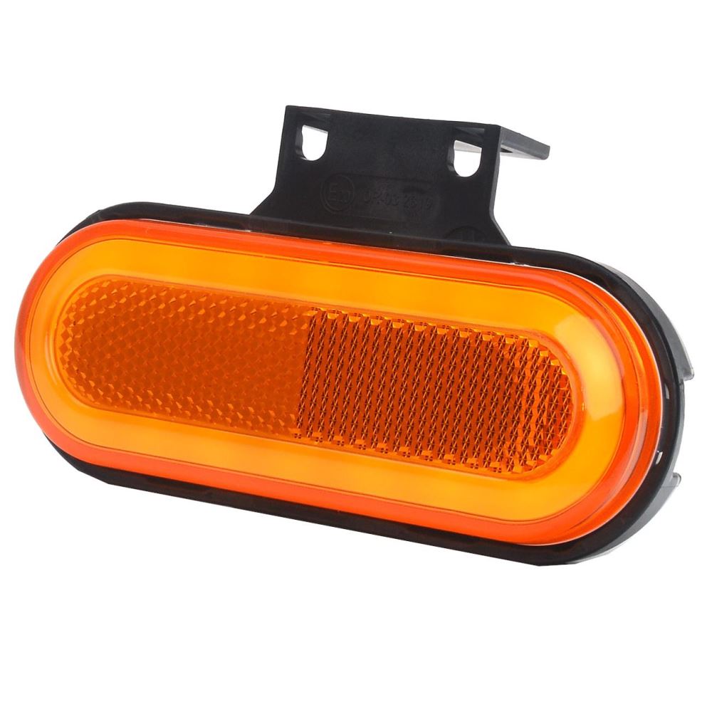 Lampa gabarit 124x49, LED, contur iluminat, cu suport, galbena, W198 1399 Was