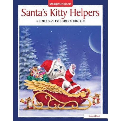 Santa's Kitty Helpers Holiday Coloring Book, Kayomi Harai (Author)