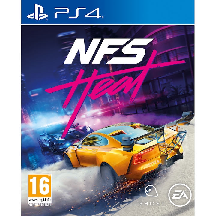 Игра NEED FOR SPEED HEAT за PlayStation 4