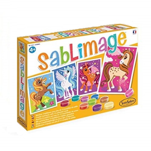 Set creativ cu nisip - Sablimage Unicorni