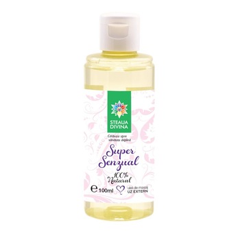 Ulei de Masaj Steaua Divina SUPERSENZUAL 100ml Ulei de Masaj Steaua Divina SUPERSENZUAL 100ml