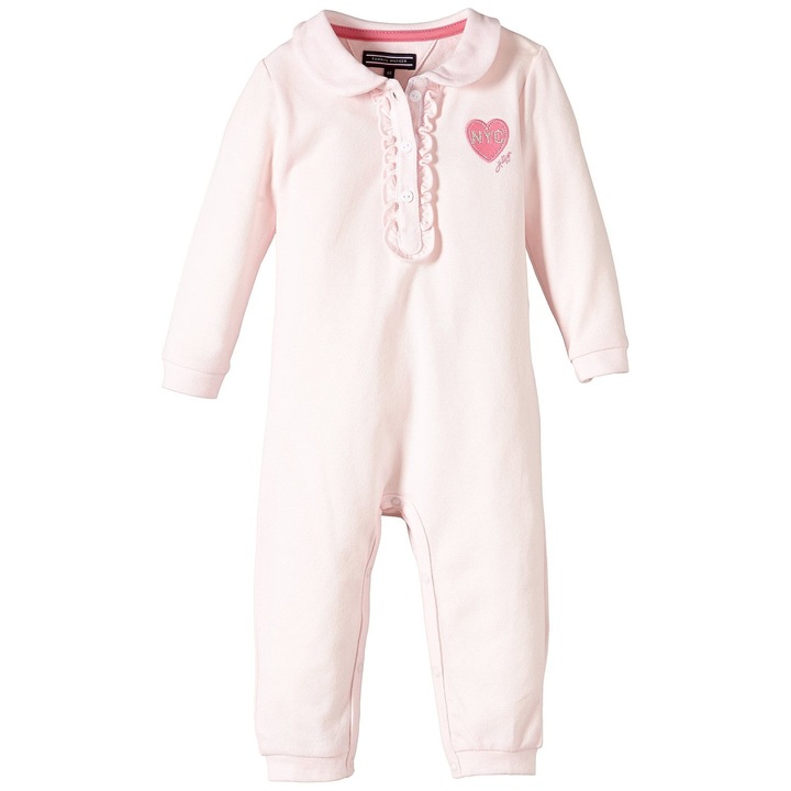 Body all-in-one Tommy Hilfiger, NYC Baby Girls Polo Bodysuit 6-12 luni