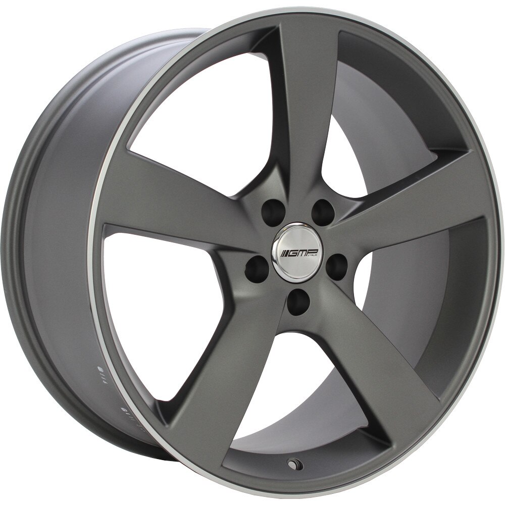 Janta aliaj GMP 43698 Mat antraciet met gepolijste rand 8.5x19 5112 ET35