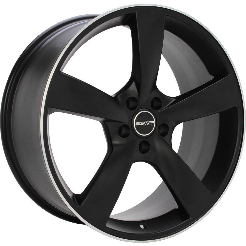 Janta aliaj GMP 43698 Matt black with polished lip 8x18 5112 ET43