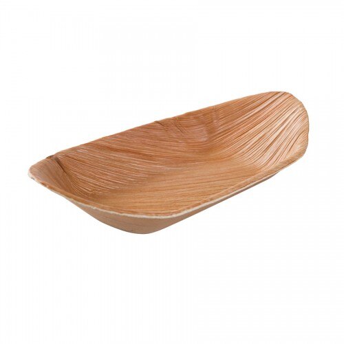 Barci biodegradabile, frunze de palmier, 300 ml, set 25 buc